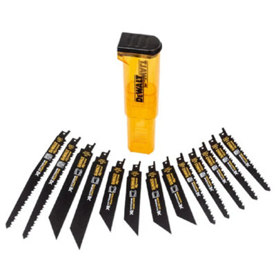 DeWalt DT99550 Flexvolt Xtreme Runtime 13 Piece Reciprocating Sabre Saw Blades