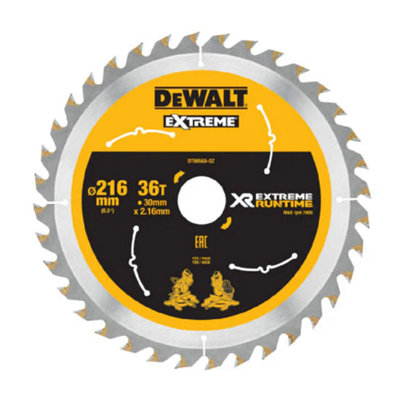 Dewalt DT99569-QZ XR FlexVolt Circular Saw Blade 216mm 36 Tooth DCS777 Mitre Saw