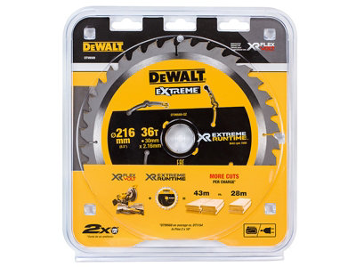 Dewalt DT99569-QZ XR FlexVolt Circular Saw Blade 216mm 36 Tooth DCS777 Mitre Saw