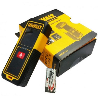 Dewalt DW033 30m Laser Distance Measure Range Finder Rangefinder ...
