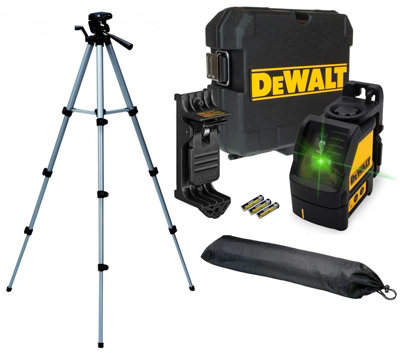 Dewalt DW088CG Green Cross Line Laser Level Self Levelling