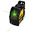 Dewalt DW088CG Green Cross Line Laser Level Self Levelling + Bracket + Tripod