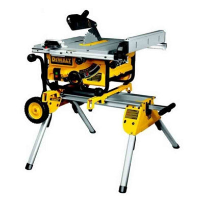 Dewalt DW745 Heavy Duty Lightweight Table Saw with DE7400 Legs Kit 110v DW745RS