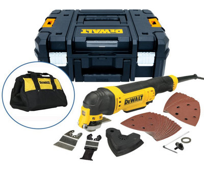 Dewalt DWE315KT 240V Corded Oscillating Multi Tool in T Stak 29