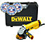 DeWalt DWE4206K 110v 115mm 4.5in Angle Grinder in Box +3 Piece Diamond Blade Set