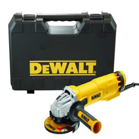 Dewalt DWE4206K 110v Corded 1000w Angle Grinder in Kit Box 115mm 4.5" DWE4206