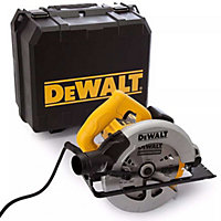 Dewalt DWE560K 110v Compact Circular Saw 185mm - Includes Kit Box DWE560