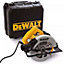 Dewalt DWE560K 110v Compact Circular Saw 185mm - Includes Kit Box DWE560
