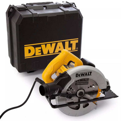 Dewalt DWE560K 240v Compact Circular Saw 185mm - Includes Kit Box DWE560