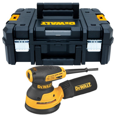 Dewalt DWE6423 240v Corded Random Orbit Orbital Sander 125mm 280W + Tstak Case