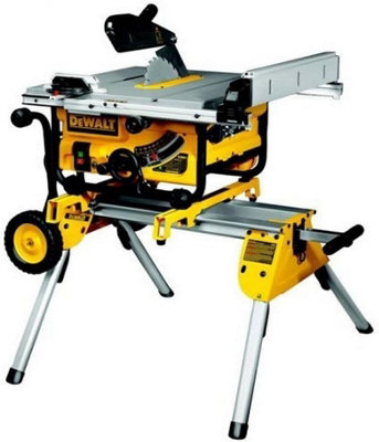 DeWalt DWE7485 240V 210mm 1850W Compact Table Saw + Blade DWE7485 Rolling Stand