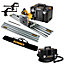 Dewalt DWS520KR 240v Plunge Saw Kit 2x 1.5m Guide Rails + Bag + Clamps + DCV586M