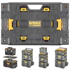 Dewalt DWST08017-1 Toughsystem 2.0 Adaptor Plate to TSTAK Case + Drill Holders