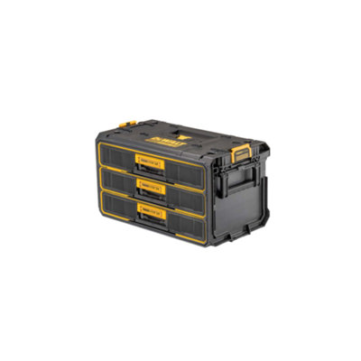 Dewalt DWST08330-1 Toughsystem 2.0 Tool Box 3 Shallow Drawer Toolbox Organiser