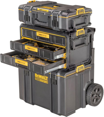 Dewalt DWST08330-1 Toughsystem 2.0 Tool Box 3 Shallow Drawer Toolbox ...