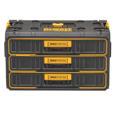 Dewalt DWST08330-1 Toughsystem 2.0 ToolBox 3 Shallow Drawer + 3x 30mm Shadowfoam