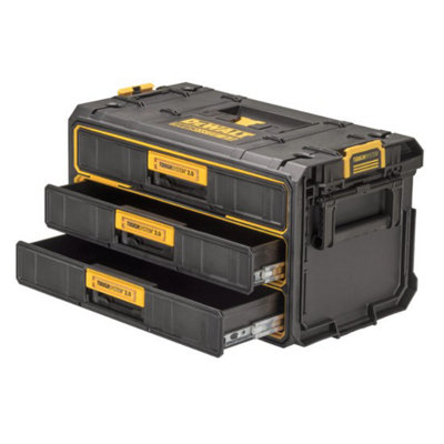 Dewalt DWST08330-1 Toughsystem 2.0 ToolBox 3 Shallow Drawer + 3x 30mm Shadowfoam