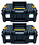 Dewalt DWST1-70703 TStak II Power Tool Storage Box 13.5L T-STAK Case - Twin Pack