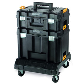 Dewalt DWST1-71195 TSTAK VI Deep Tool Storage Case + Tool Case + Cart Trolley