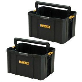 Dewalt DWST1-71228 Tstak Tool Carry Open Tote Tool Box Carrier - Twin Pack