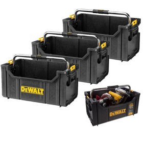 Dewalt DWST1-75654 Toughsystem Tool Open Tote Tool Box Carrier DS350 Triple Pack