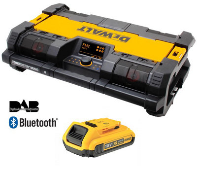 Dewalt DWST1 75663 18v Toughsystem DAB Digital Radio Bluetooth