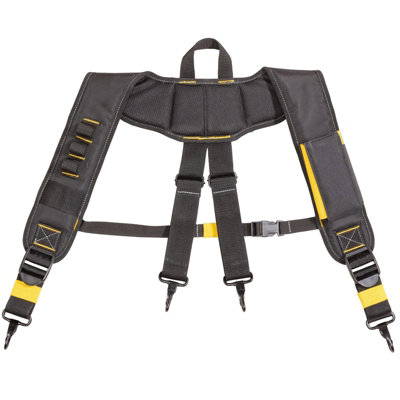 Dewalt DWST40901-1 Heavy Duty Padded Professional Polyester Suspenders Belt Rig
