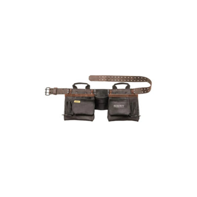 Dewalt DWST50112-1 Heavy Duty Leather Tool Apron Work Belt Storage Pro 11 Pocket