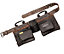 Dewalt DWST50112-1 Heavy Duty Leather Tool Apron Work Belt Storage Pro 11 Pocket