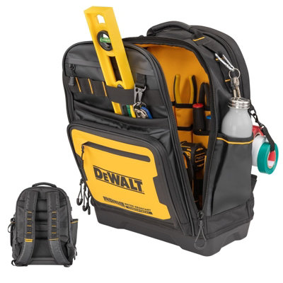 Dewalt DWST60102-1 Pro Backpack IP54 Water Resistant Organiser Bag Waterproof