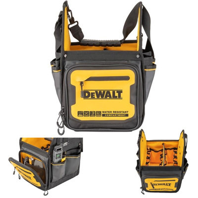 Dewalt DWST60105-1 Pro Electricians Open Tote Bag 11" 34 Pocket Water Resistant