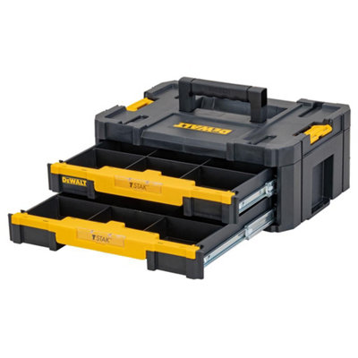 Dewalt DWST83395-1 TStak 2.0 Combo II IV Tool Storage Box 2 Drawers Foam Insert