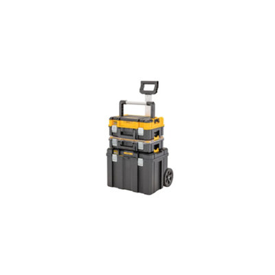 DEWALT TSTAK IP54 DEEP STORAGE CASE + TOTE TRAY DWST83346-1 +