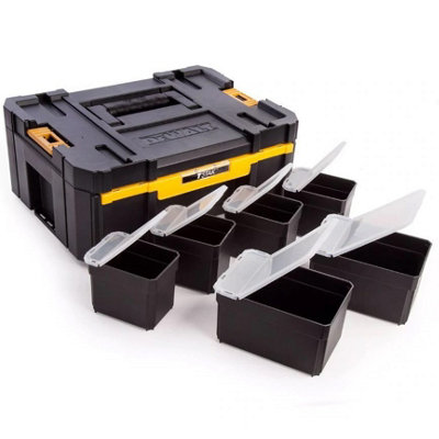 Dewalt DWST83412-1 Tstak 2.0 Tower - Includes 4 Cases with Wheeled Cart Trolley