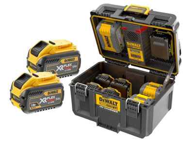 DeWalt DWST83470 Toughsystem 2 Charger Box 18 / 54v XR x 2 DCB547 9.0ah Battery