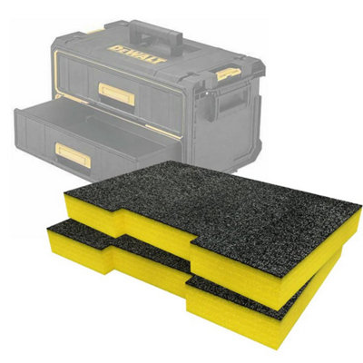 Dewalt DWST83529-1 Toughsystem 2.0 ToolBox 2 Deep Drawer + 30mm Foam Shadowfoam