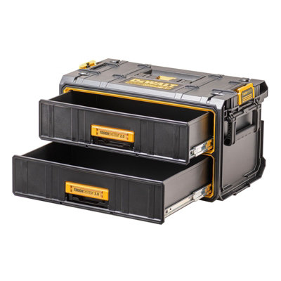 Dewalt DWST83529-1 Toughsystem 2 Tool Box 2 X Drawer Toolbox + DS100 Organiser