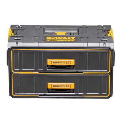 Dewalt DWST83529-1 Toughsystem 2 Tool Box 2 X Drawer Toolbox + DS100 Organiser