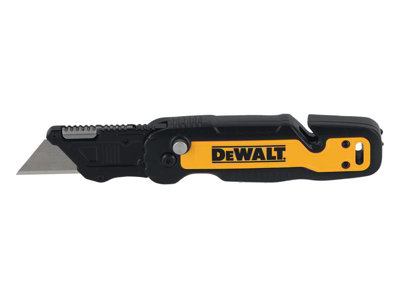 Dewalt Ergonomic Folding Utility Tool with Blade Storage