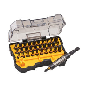 DeWalt Flex Torq Impact Screwdriver Bit Set +Bit Holder DT70585T-QZ XMS24IMPAC32