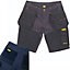 DeWalt Hamden Work Shorts Stretch Comfort Fit Cargo Shorts Holster Pockets W30