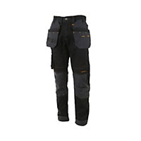 DeWalt Harrison Trade Work Trousers Black - 30S