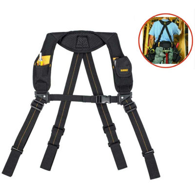 Dewalt Heavy Duty Tool Belt Braces Yoke Style Adjustable Padded