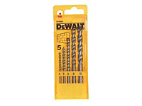 DEWALT - Masonry Drill Set 5 Piece 4-10mm