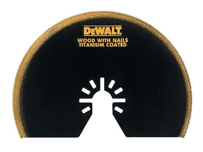 DEWALT - Multi-Tool Titanium Semi Circle Blade 100mm