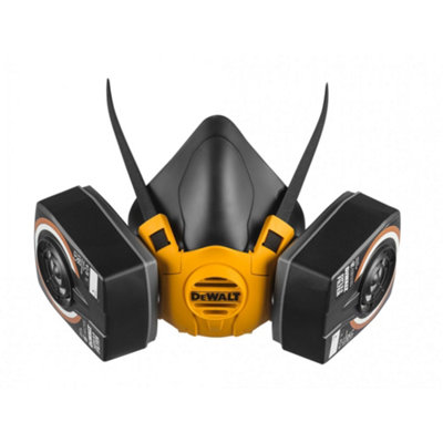 Dewalt Respiration Half Mask Respirator With A2p3 Filters Multi Colour ...