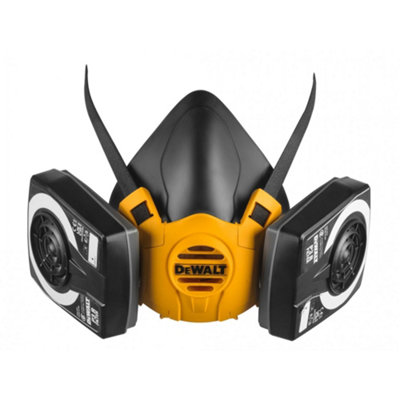 Dewalt Respiration Half Mask Respirator With P3 Filters Multi Colour ...