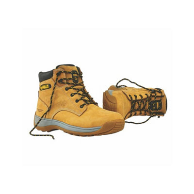 Dewalt Size 10 Extreme Safety Work Boots Honey Tan Steel Toe Cap Builder Shoes