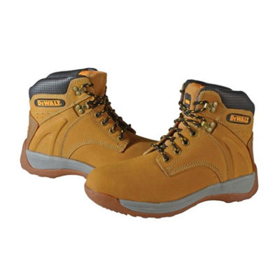 Dewalt Size 7 Extreme Safety Work Boots Honey Tan Steel Toe
