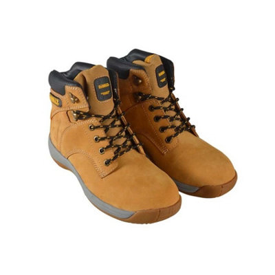 Dewalt Size 7 Extreme Tan Safety Work Boot Steel Toe Full Grain Leather DEWEXTW